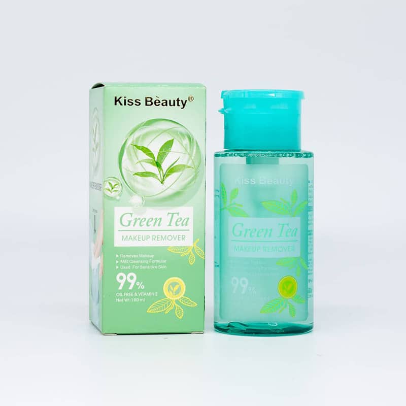 Nước Tẩy Trang Trà Xanh Kiss Beauty 180ml