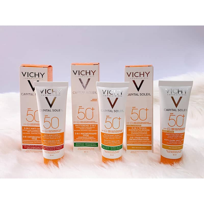 Review kem chống nắng Vichy Capital Soleil 