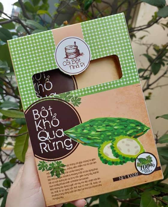 Bột khổ qua rừng cối bột Nhà Ri